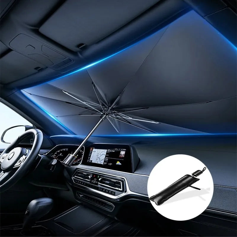 🔥UV-Blocking Car Sun Shade | Foldable & Easy
