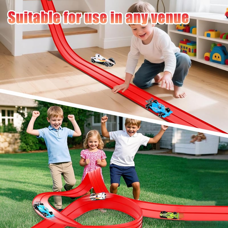 ππ 2025 Christmas Surprise Gift: DIY Flexible Racing Track Toy πβ¨