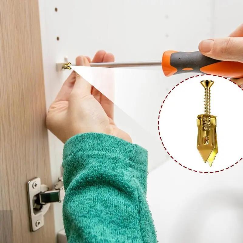 🔥Self Drilling Drywall Anchors with Screws Kit