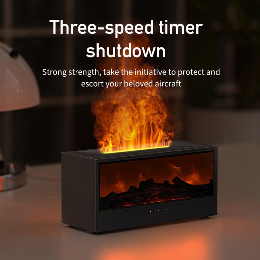 Christmas Fireplace Diffuser, Humidify Your Cozy Moments🎄✨