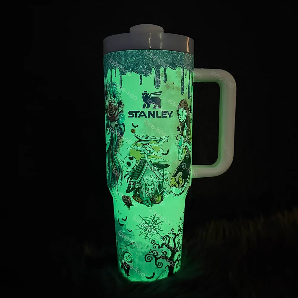 🔥Halloween Limited-Time Sale 49% OFF💀Sally x Jack Skellington 40oz Tumbler ✨
