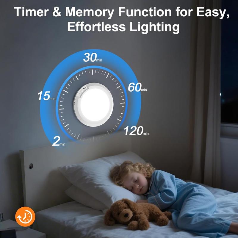 Last Day 49% OFF🔥Wireless Motion-Sensor Magnetic Ceiling Light (Rechargeable)💡