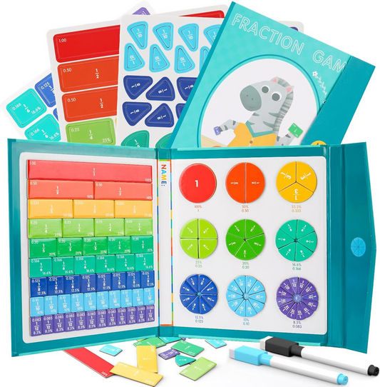 Last Day 49% OFF 🔥Magnetic Fraction Demonstration Book