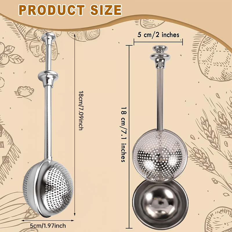 🔥Hot for the Holidays-Multifunctional Stainless Steel Powder Sifter