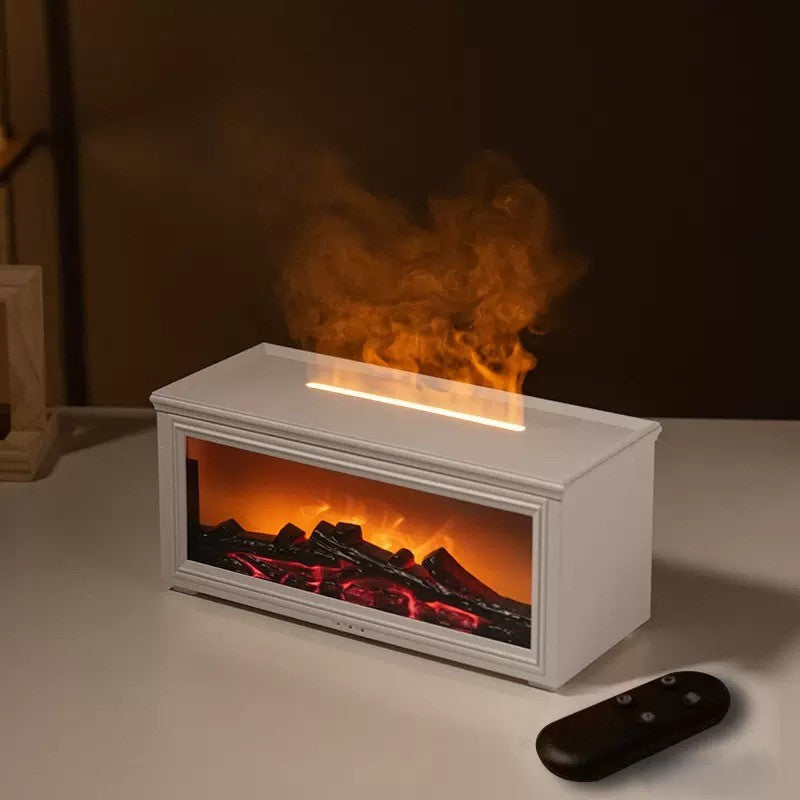 Christmas Fireplace Diffuser, Humidify Your Cozy Moments🎄✨