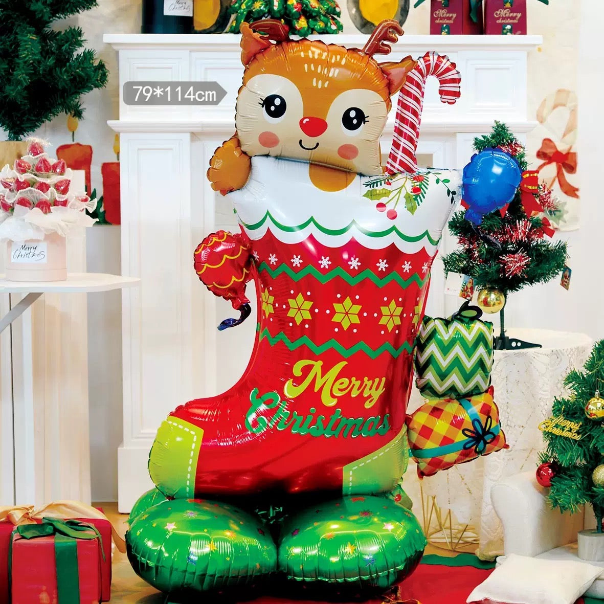 🎄Christmas Special 49% Off — Inflatable Christmas Balloon Set🎅✨