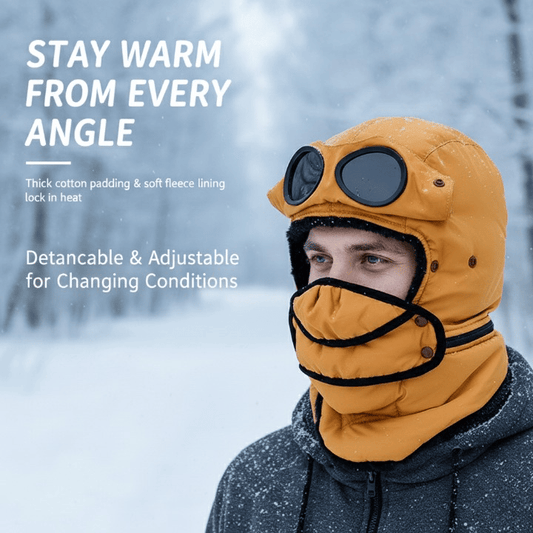 LAST DAY 49% OFF 🔥 Winter Best-Selling 4-in-1 Windproof Warm Hat