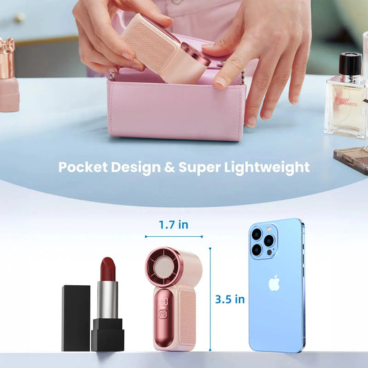 π¬οΈ Portable Mini Fan with LED Temperature Display β Stay Cool Anywhere