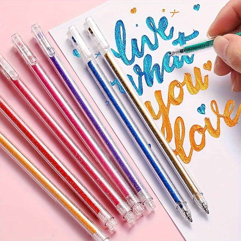 đLast Day Special 49% OFFâMetallic Vibrant Glitter Pens