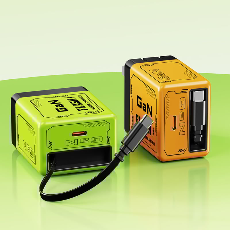 2-in-1 GaN Compatible with 120W Fast Charger