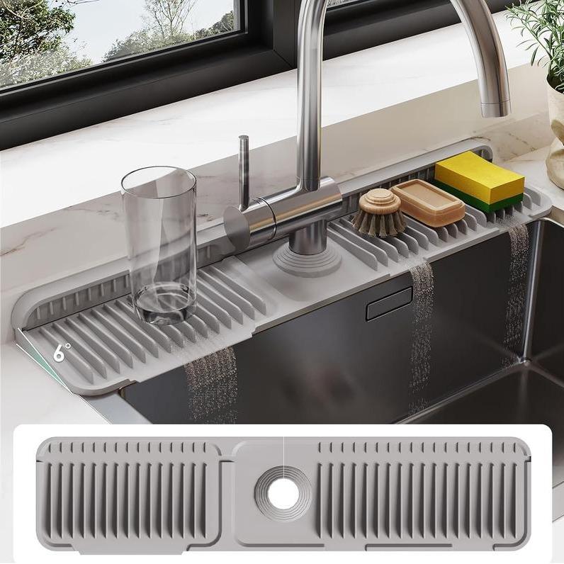 Last Day 49% OFF🔥Kitchen Sink Protector Silicone Faucet Mat