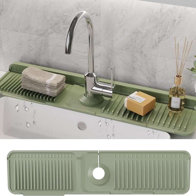 Last Day 49% OFF🔥Kitchen Sink Protector Silicone Faucet Mat