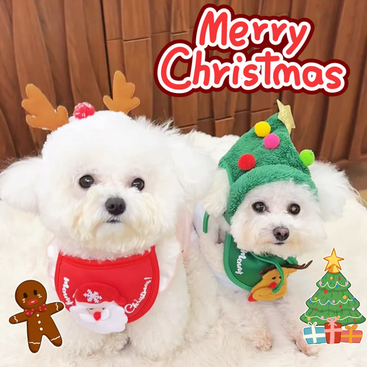2025 Christmas On Sale🎄Cute Christmas-themed Warm Cat & Dog Outfits