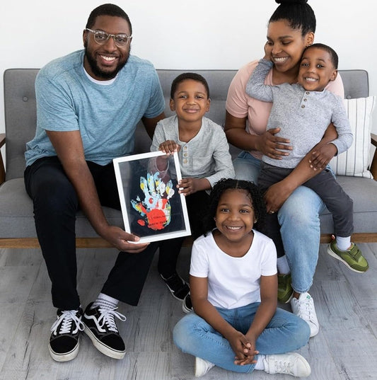 Family Handprint Kit — ❤️ Capture Their Tiny Handprints Before They Grow Up