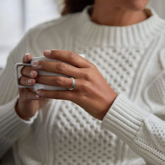 💍 Rotating Crystal Ring, Relieves Anxiety, Symbolizes Vows & Luck(🔥 49% OFF)