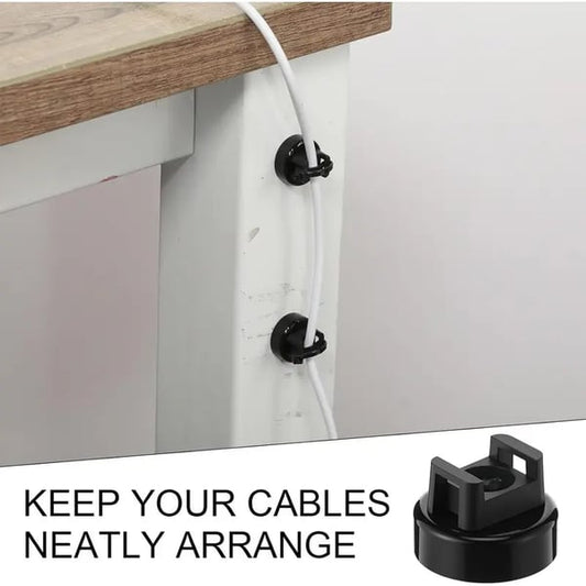 🧲 Heavy-Duty Magnetic Cable Tie Mounts – Ultimate Wire Management Solution⚡