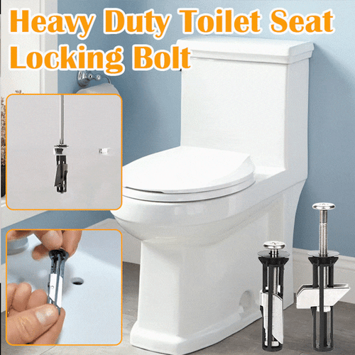 🔥Hot Sale🔥Heavy Duty Toilet Seat Fastener Bolt kit(A Set of 2 Pcs)🔥