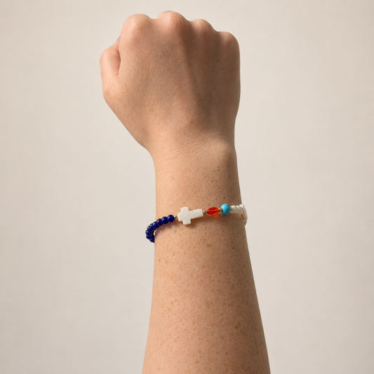 ✝️Handmade Story of Jesus Bracelet❤️Wear the Story. Carry the Faith.