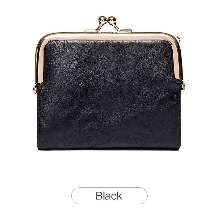 ✨ Women's Vintage Foldable Wallet – Compact & Spacious!