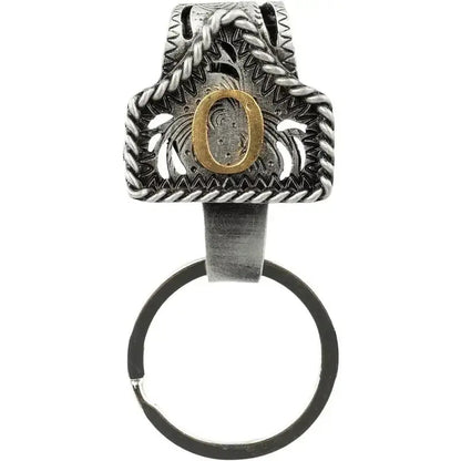Cow Tag Belt Key Holder 🔑 | Western Style Clip + Custom Initial 🤠