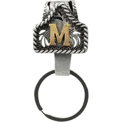 Cow Tag Belt Key Holder 🔑 | Western Style Clip + Custom Initial 🤠