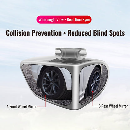 Last Day 49% OFF🚗 The Blind Spot Upgrade Every Driver Needs – 360° Dual-Lens Blind Spot Mirror