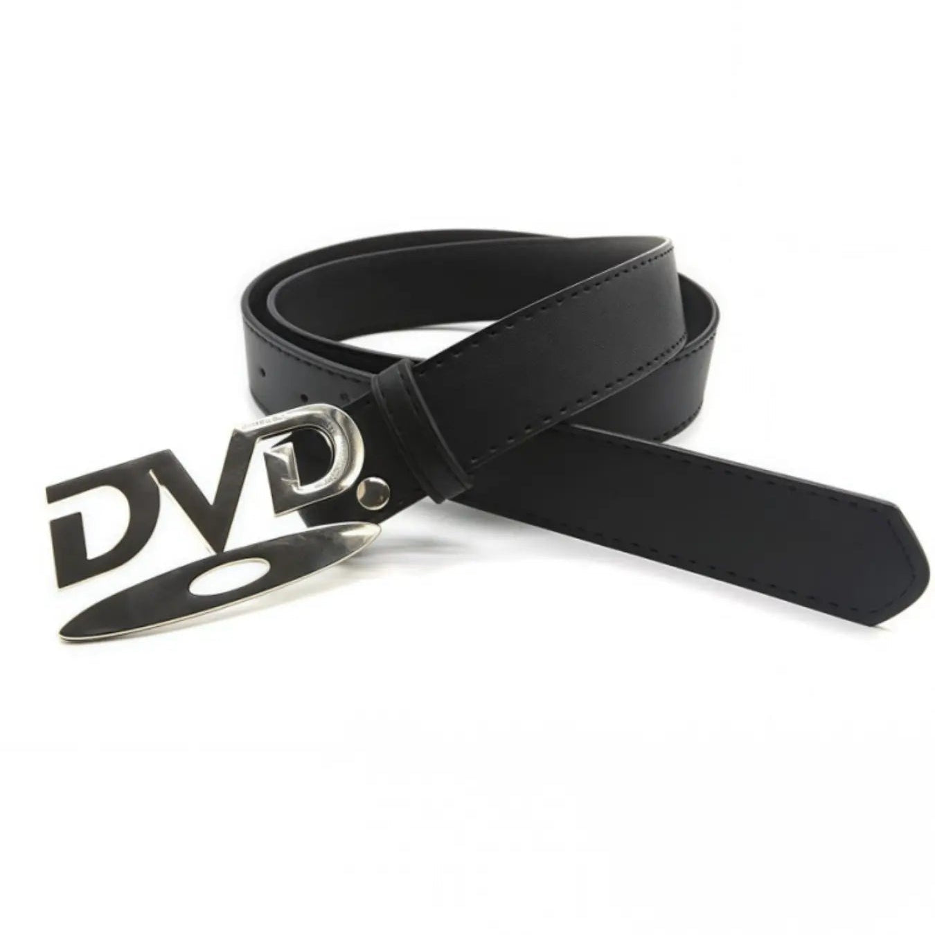 Retro DVD Buckle Belt 💿 — Y2K Streetwear Essential for Instant Style Upgrade