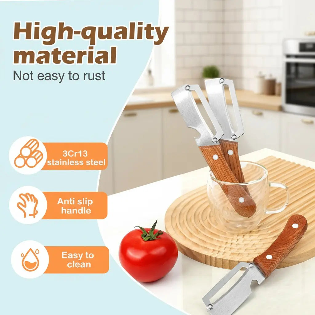 Peel Potatoes, Carrots & Apples Faster — Without Hand Strain
