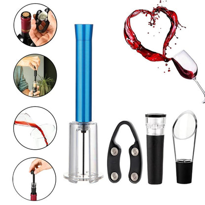 🎄Holiday Pre-Sale Save 49%🔥Air Pump Cork Remover Wine Bottle Opener Set