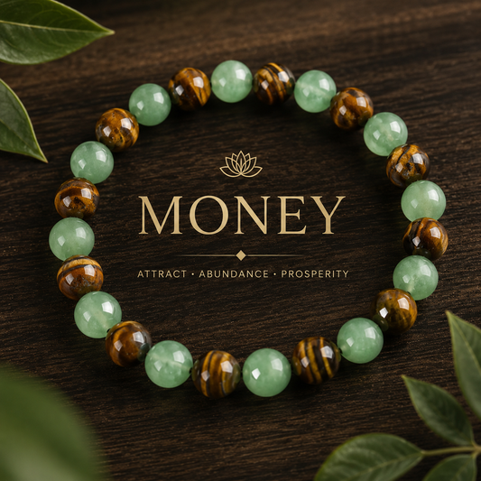 Money Bracelet ✨ — Daily Charm for Luck, Confidence & Abundance