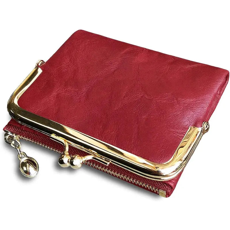 ✨ Women's Vintage Foldable Wallet – Compact & Spacious!