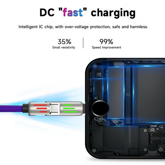 4-in-1 USB Charging Cable Fast Charging