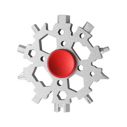 Last Day 49% OFF🔥Snowflake Fidget Spinner With 23-in-1 Multi-Tool🔧