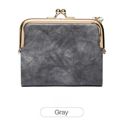 ✨ Women's Vintage Foldable Wallet – Compact & Spacious!