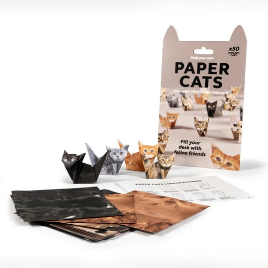 Last Day 50% OFF😻Easy DIY Paper Cats Kit | Guided Lines & Instructions Included