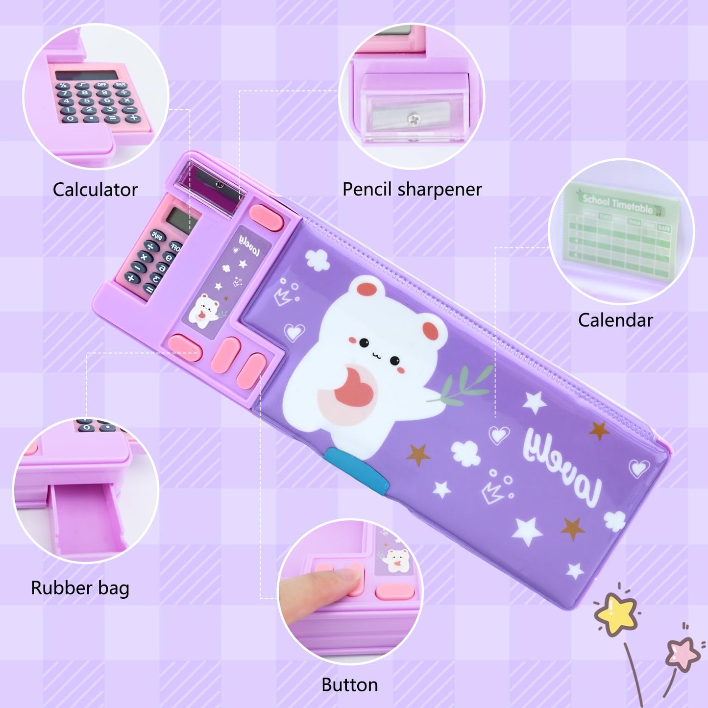 Multifunction Pencil Case That Kids Can’t Resist!