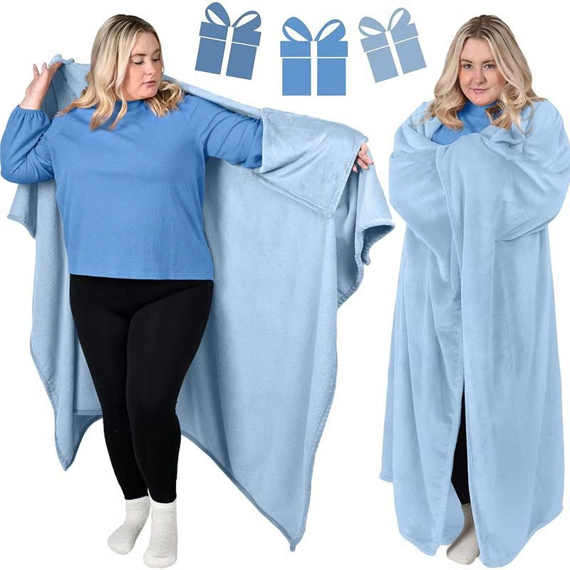🔥Extra-Large Size Comfortable Wearable Blanket