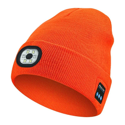 Last Day 49% OFF🔥Bluetooth Beanie with LED Headlight and Removable Speakers