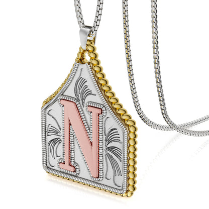 💖 Last Day 49% OFF – A–Z Initial Necklace ✨ Personalized Letter Pendant Gift