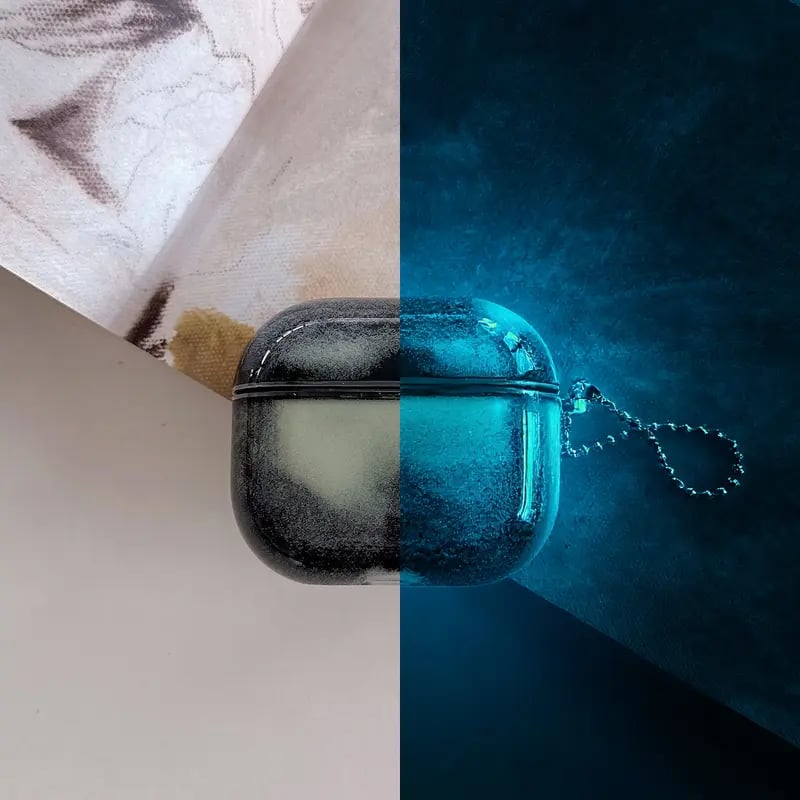 Last Day 49% OFF 🔥Luminous Quicksand AirPod Case for AirPods 1/2/3/4/Pro 2/3