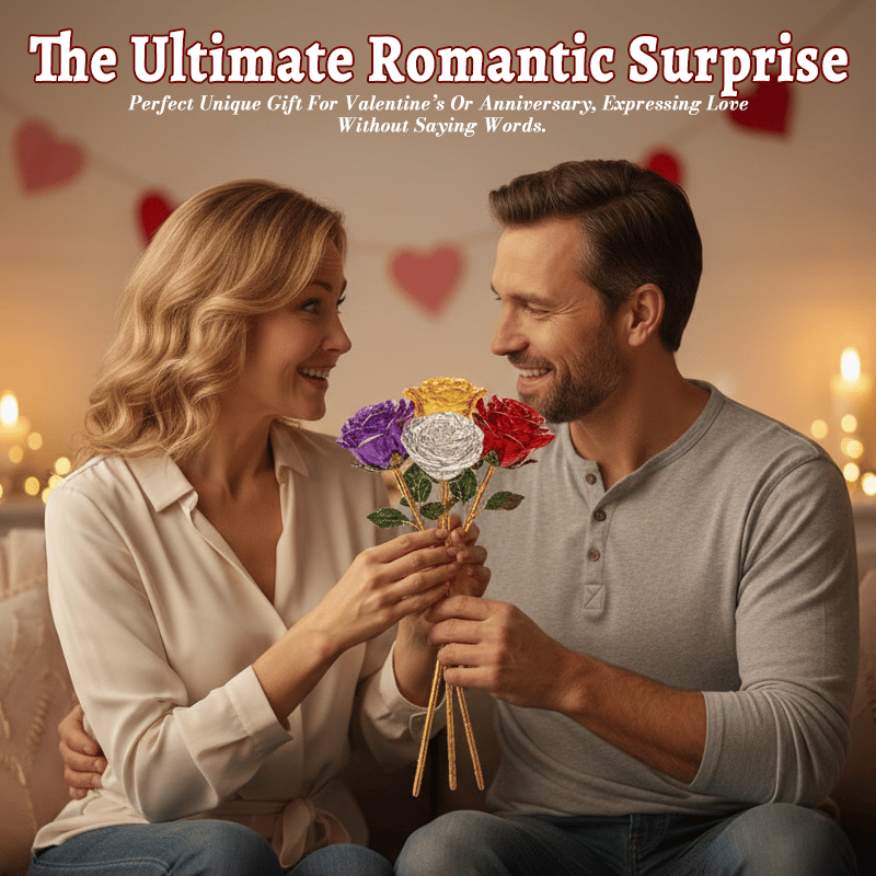 🌹Valentine Hot Sale 49% OFF 💕 Eternal Crystal Rose