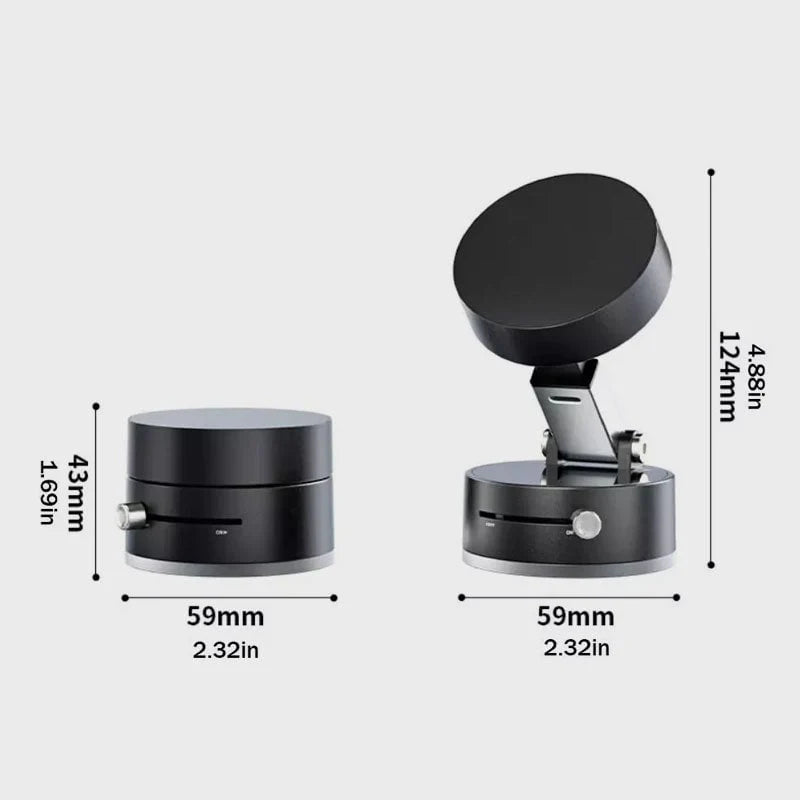 🔥 Last Day 49% OFF – [Upgraded version] Adjustable Vacuum Magnetic Suction Cup Phone Mount