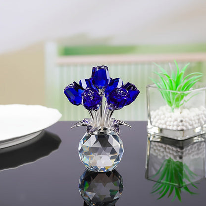🎁Last Day 49% OFF 🌹Everlasting Crystal Rose Flower Figurine – A Timeless Gift for Mom
