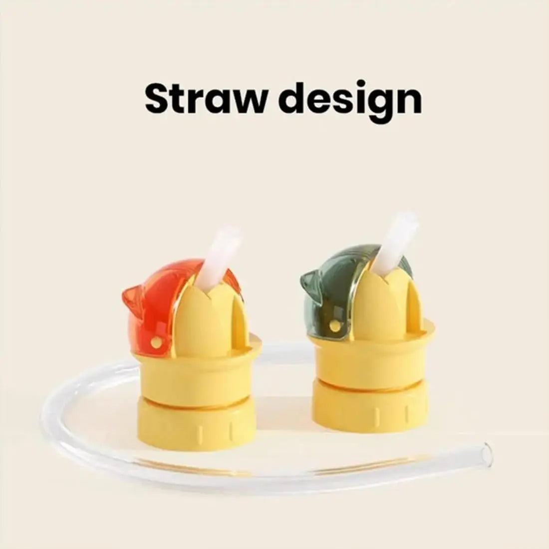 💧 Last Day 49% OFF – Kids Water Bottle Straw Conversion Cap | Spill-Proof Universal Flip Top 👶