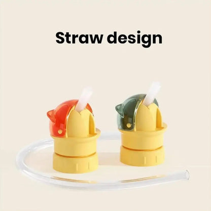 💧 Last Day 49% OFF – Kids Water Bottle Straw Conversion Cap | Spill-Proof Universal Flip Top 👶