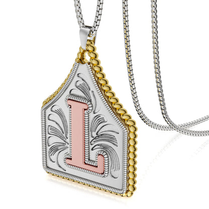💖 Last Day 49% OFF – A–Z Initial Necklace ✨ Personalized Letter Pendant Gift