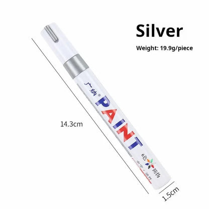 ✍️ 🌟 Waterproof Tire Paint Pen - Permanent Oil-Based Marker for Rims.