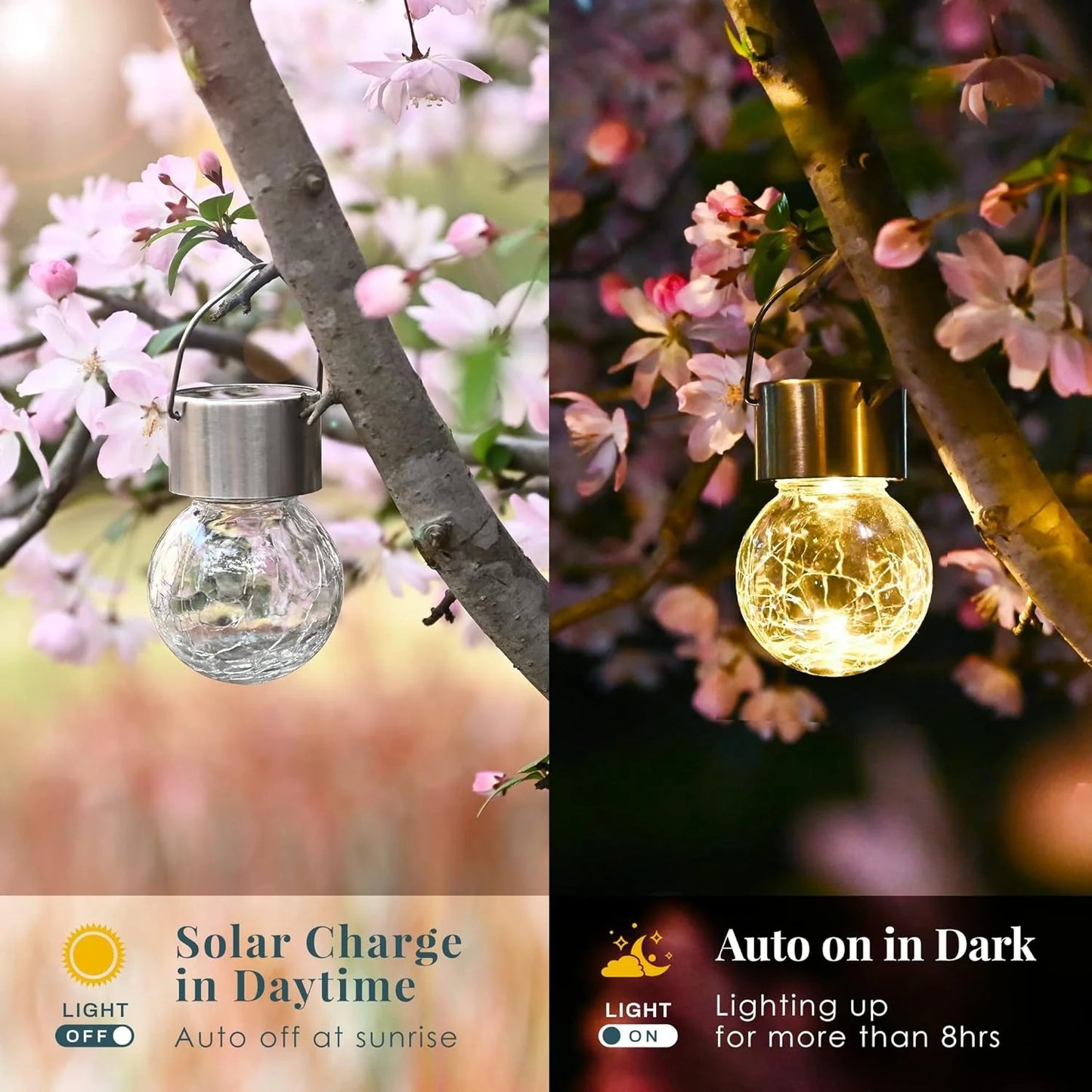 Last Day 49% OFF🔥Outdoor Hanging Solar Christmas Decoration Light