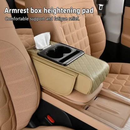 LAST DAY 49% OFF🔥Multi-Purpose Car Console Storage Bag with Armrest Pad