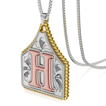 💖 Last Day 49% OFF – A–Z Initial Necklace ✨ Personalized Letter Pendant Gift